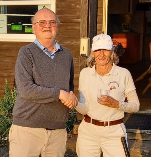 GC C Series Tournament 26th April: plate winner Margaret